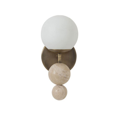 Celestia 1 Light Wall Sconce 10.5 Inch Tall and 5 Inch Wide by Renwil Inc - WS183