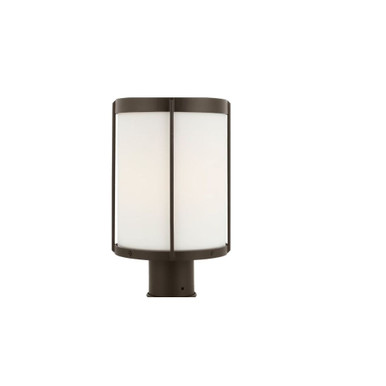 Luning 75W 1 LED Outdoor Post Lantern 13.38 Inch Tall by Generation - GLO1741E