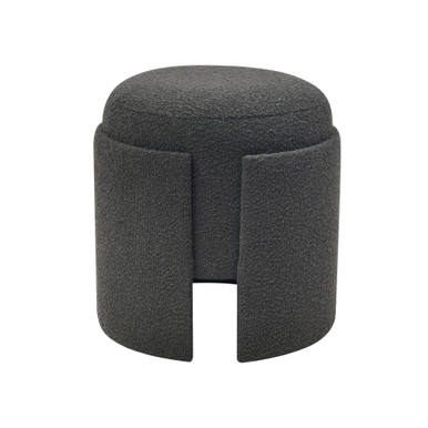 Ondine Accent Stool 18 Inch Tall and 16.75 Inch Wide by Atlas - SE11042