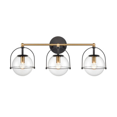 Langford 3 Light Bath Vanity 10 Inch Tall and 24 Inch Wide by Atlas - WL11358