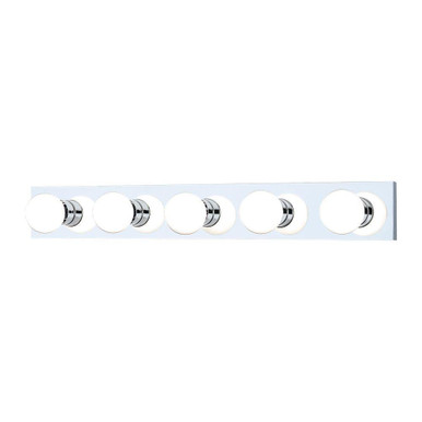 Vanity Strips 5 Light Bath Vanity 4.25 Inch Tall and 30 Inch Wide by Atlas - WL11713