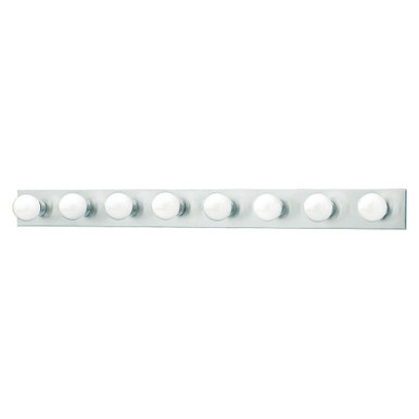 Vanity Strips 8 Light Bath Vanity 4.25 Inch Tall and 48 Inch Wide by Atlas - WL11715