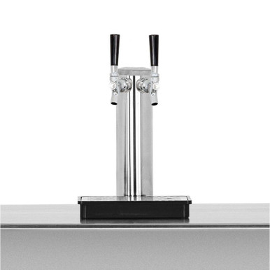 Double Keg Tap for Kegerator-5 Inch Wide - AMD-RFR-TAP-2