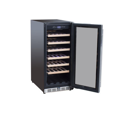 3.2c Outdoor Wine Cooler-34 Inch Tall and 14.9 Inch Wide - AMD-RFR-15W