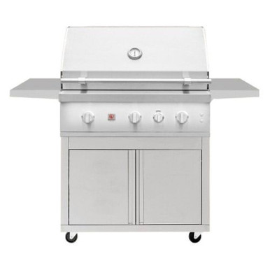 Quest - Deluxe Grill Cart-36 Inch Wide - CART-QST36-DC