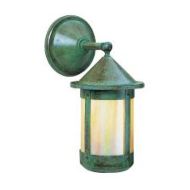 Berkeley 1 Light Wet Wall Mount 14.75 X 7 Inch Wide by Arroyo Craftsman - BB-7W