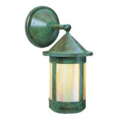 Berkeley 1 Light Wet Wall Mount 11.75 X 5.63 Inch Wide by Arroyo Craftsman - BB-6W
