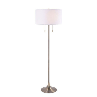Stowe 2 Light Floor Lamp 61 Inch Tall and 19 Inch Wide by Kenroy Home - 21405