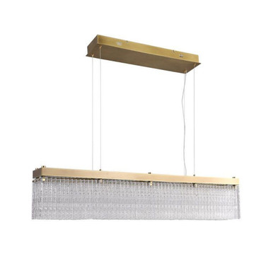 Ranenna 110W 1 LED Chandelier 10 Inch Tall and 49 Inch Wide by Kanova - KCH1104L-49