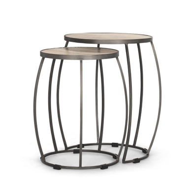 Clapp Accent Table 26 Inch Tall and 19 Inch Wide By Mercana - 50472