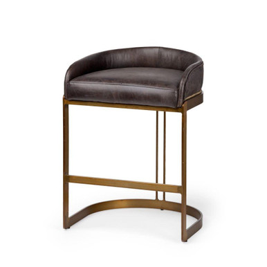 Hollyfield Seat Stool 28.7 Inch Tall and 19.7 Inch Wide By Mercana - 69455