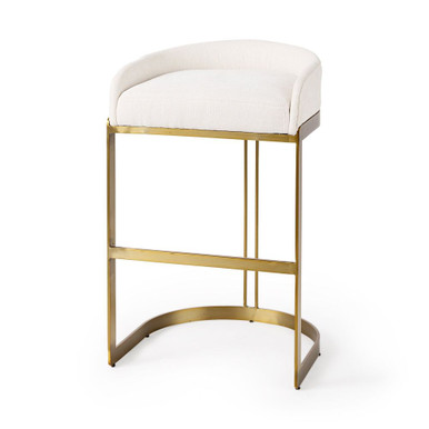 Hollyfield Seat Stool 32.7 Inch Tall and 19.7 Inch Wide By Mercana - 67080