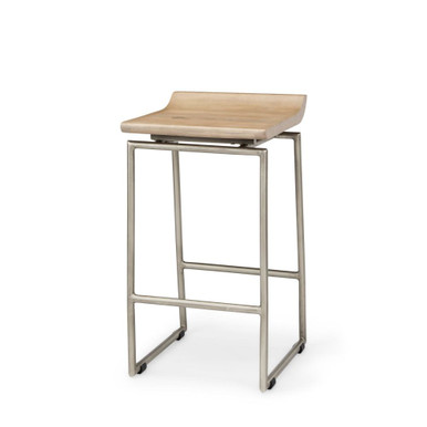 Givens Counter Stool 26 Inch Tall and 15.8 Inch Wide By Mercana - 69554