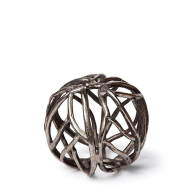 Sphaira Decorative Tree Branch Orb Object 4.75 Inch Tall By Mercana - 68411