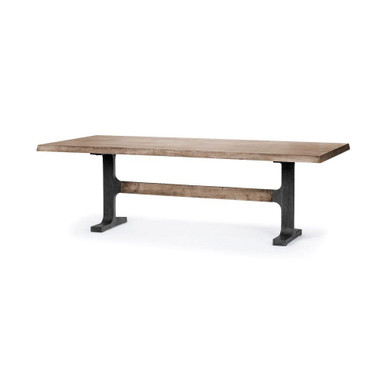 Araxi Rectangle Dining Table 30 Inch Tall and 41 Inch Wide By Mercana - 68230-AB