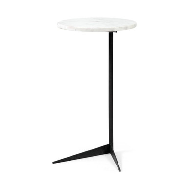 Ballatine Accent Table 27 Inch Tall and 15 Inch Wide By Mercana - 68486