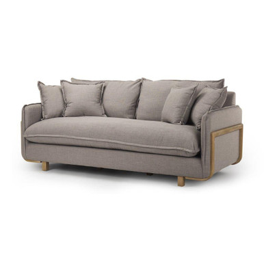 Roy I Sofa 32.87 Inch Tall and 40.94 Inch Wide By Mercana - 68710
