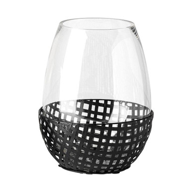 Reena Candle Holder 9.84 Inch Tall and 7.68 Inch Wide By Mercana - 68939