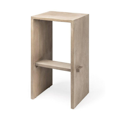 Aida Seat Stool 30 Inch Tall and 14 Inch Wide By Mercana - 69191