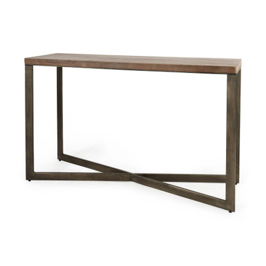 Faye Console Table 30 Inch Tall and 15 Inch Wide By Mercana - 69182
