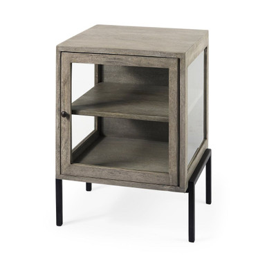 Arelius End/Side Table 26 Inch Tall and 18.75 Inch Wide By Mercana - 69206
