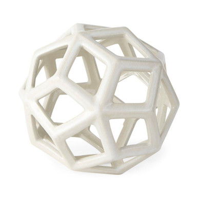 Geom Decorative Object 7.09 Inch Tall and 7.09 Inch Wide By Mercana - 69479
