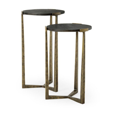Atticus Accent Table 24 Inch Tall and 13.25 Inch Wide By Mercana - 69728