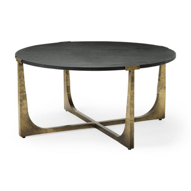 Atticus Coffee Table 16.25 Inch Tall and 34 Inch Wide By Mercana - 69729