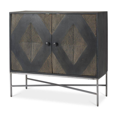 Hogarth Accent Cabinet 34 Inch Tall and 16 Inch Wide By Mercana - 69751