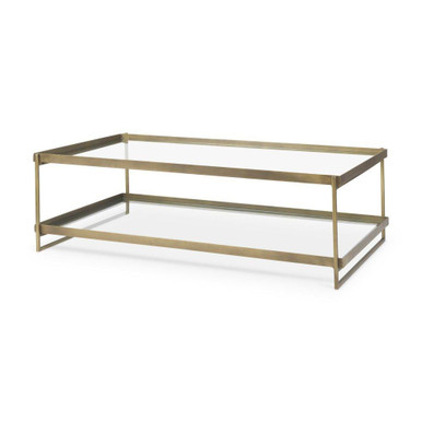 Trey Coffee Table 17 Inch Tall and 32 Inch Wide By Mercana - 69783
