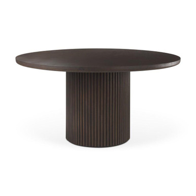 Terra Round Dining Table 30 Inch Tall and 60 Inch Wide By Mercana - 69873-AB