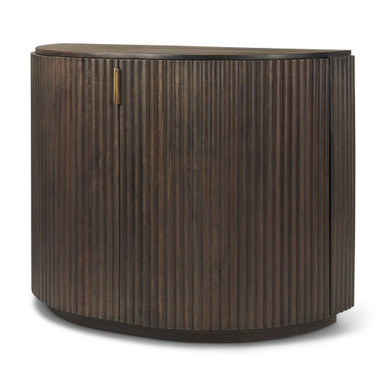 Terra 2 Door Accent Cabinet 32 Inch Tall and 19 Inch Wide By Mercana - 69880