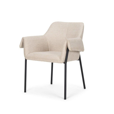 Brently Dining Armchair 32.5 Inch Tall and 29.5 Inch Wide By Mercana - 70248
