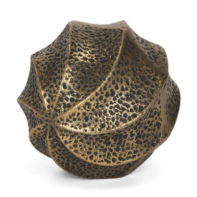 Imani Decorative Ball Object 5.25 Inch Tall and 5 Inch Wide By Mercana - 71165