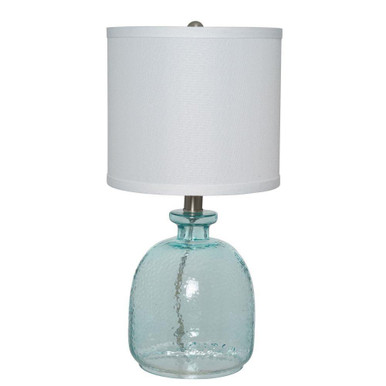 Oceana 1 Light Table Lamp 18.25 Inch Tall and 9 Inch Wide by Catalina - 20687-000
