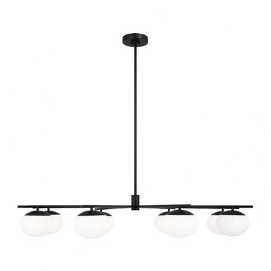 Lune 8 Light Oversized Chandelier by Visual Comfort Studio - EC1258