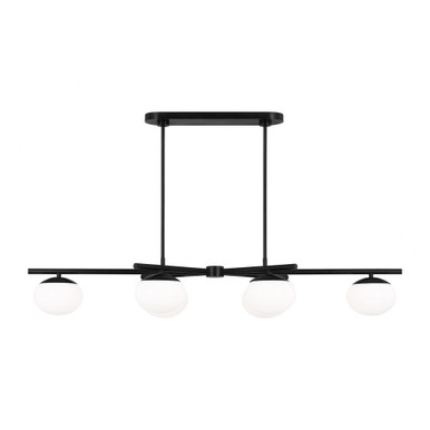Lune 4 Light Oversized Linear Chandelier by Visual Comfort Studio - EC1264
