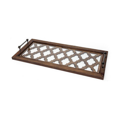 Stotonic Tray 3.54 Inch Tall and 15.75 Inch Wide By Mercana - 57670