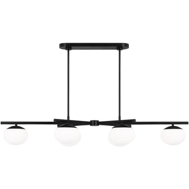 Lune 6 Light Oversized Linear Chandelier by Visual Comfort Studio - EC1276
