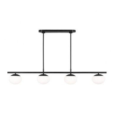 Lune 6 Light Oversized Linear Chandelier by Visual Comfort Studio - EC1276