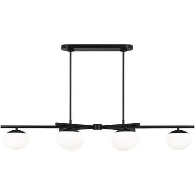 Lune 6 Light Oversized Linear Chandelier by Visual Comfort Studio - EC1276