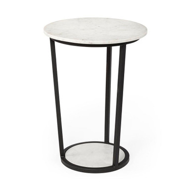 Bombola Accent Table 25.2 Inch Tall and 18.11 Inch Wide By Mercana - 67039