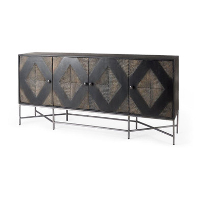 Hogarth Sideboard 34 Inch Tall and 72 Inch Wide By Mercana - 50431
