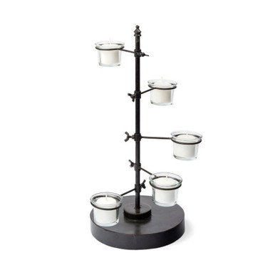 Jaran Candle Holder 17 Inch Tall and 8 Inch Wide By Mercana - 67998