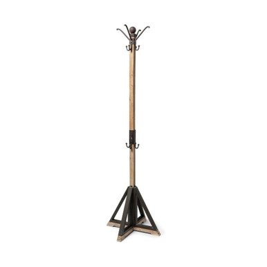 Lamda Coat Rack 74.5 Inch Tall and 22 Inch Wide By Mercana - 68000