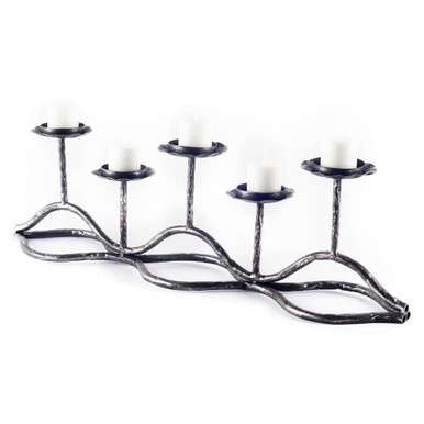 Orville Candle Holder 6.5 Inch Tall and 4 Inch Wide By Mercana - 67188