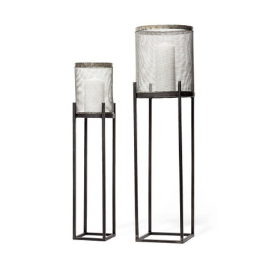 Steen Lantern 31 Inch Tall and 10 Inch Wide By Mercana - 67962