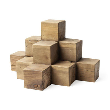 Rubik Decorative Object 12 Inch Tall and 10 Inch Wide By Mercana - 67467
