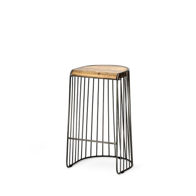 Seagram Bar/Counter Stool 30.5 Inch Tall and 18 Inch Wide By Mercana - 68136