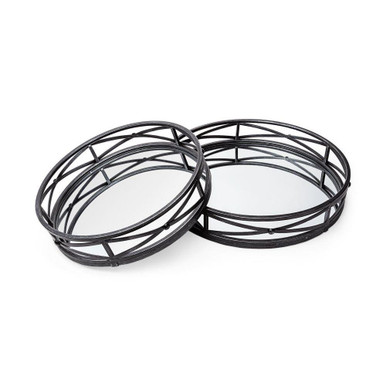 Piers Tray 4.13 Inch Tall and 22.05 Inch Wide By Mercana - 67237